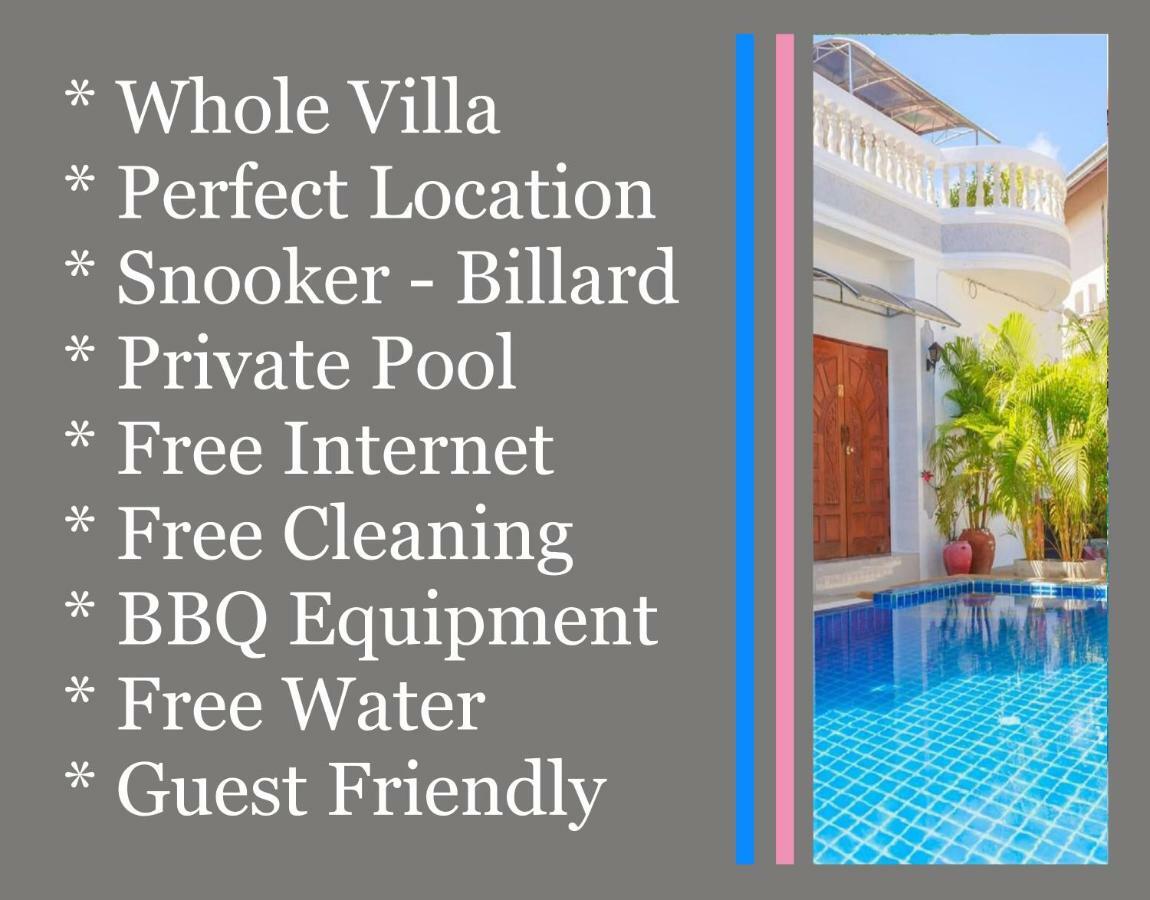 RATANA VILLA - PATTAYA HOLIDAY HOUSE WALKING STREET 7 bedrooms Buitenkant foto